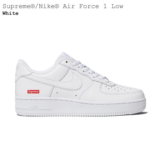 Supreme(シュプリーム)のSupreme Nike Air Force 1 Low シュプリーム ナイキ メンズの靴/シューズ(スニーカー)の商品写真