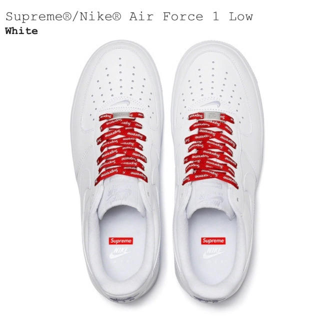 Supreme(シュプリーム)のSupreme Nike Air Force 1 Low シュプリーム ナイキ メンズの靴/シューズ(スニーカー)の商品写真