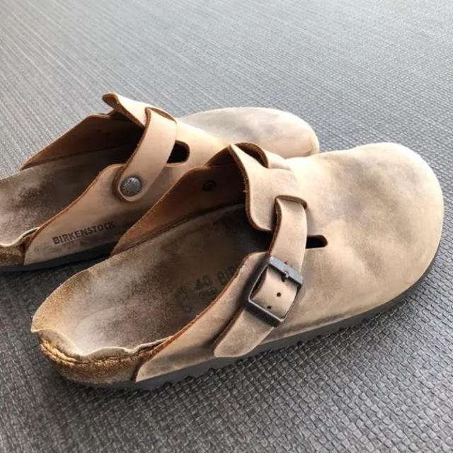 ★極美品★BIRKENSTOCK　ボストン　オイルドレザー　サンダル