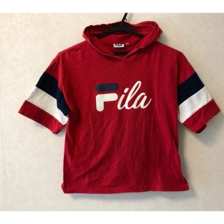 フィラ(FILA)の値下げ！　FILA Tシャツ　フード付き(Tシャツ/カットソー)