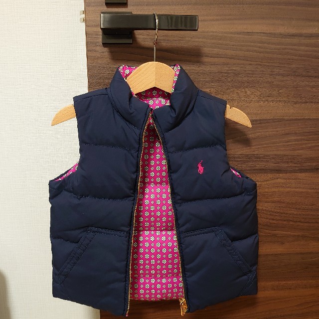 POLO RALPH LAUREN(ポロラルフローレン)の★専用★【美品】RALPH LAUREN ダウンベスト 100 キッズ/ベビー/マタニティのキッズ服女の子用(90cm~)(ジャケット/上着)の商品写真