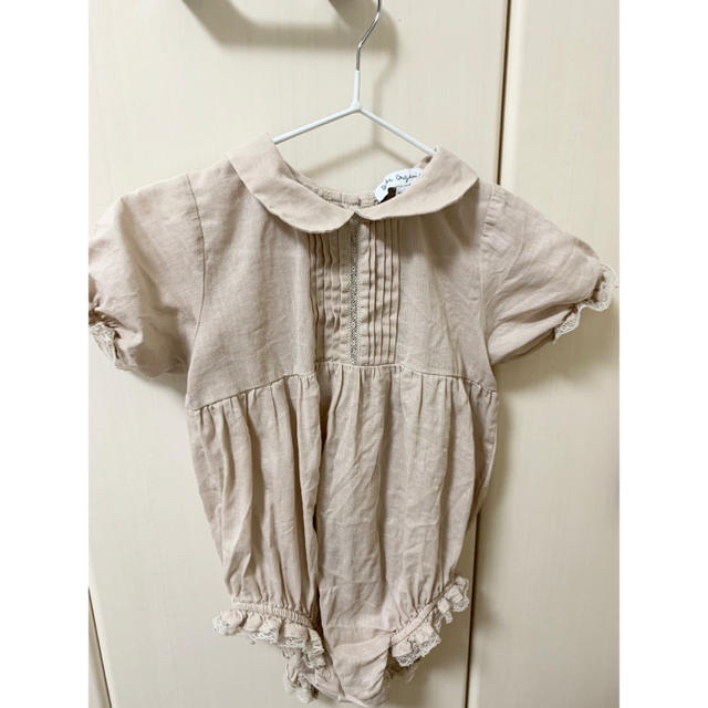 こどもビームス(コドモビームス)のBeBe Organic ロンパース トープ　18M キッズ/ベビー/マタニティのベビー服(~85cm)(ロンパース)の商品写真