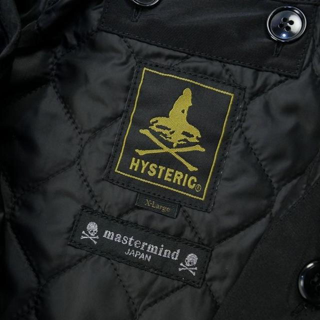 HYSTERIC GLAMOUR(ヒステリックグラマー)のヒステリックグラマー×マスターマインド M65ワッペン・スタッズジャケット XL メンズのジャケット/アウター(ミリタリージャケット)の商品写真