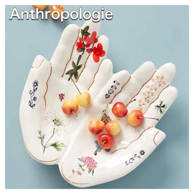 Anthropologie(アンソロポロジー)のアンソロポロジー ナタリーレテ 手 アクセサリーディッシュ 雑貨 小物入れ インテリア/住まい/日用品のインテリア小物(小物入れ)の商品写真