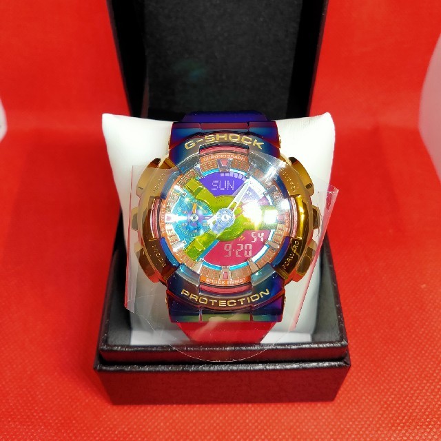 即決 G-SHOCK GM-110RB-2AJF メタルカバード レインボーIP | www