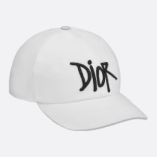 Dior   正規品新品Dior Shawn 白 ベースボールキャップ L 本物の通販