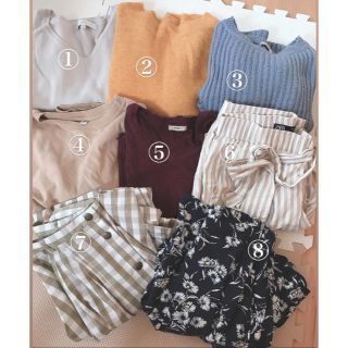 ニコアンド(niko and...)の最終値下げ　秋冬まとめ売り　8点　mystic.moussy.nikoand.他(セット/コーデ)