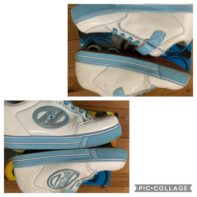 HEELYS(ヒーリーズ)のHEELYS ヒーリーズ　23cm キッズ/ベビー/マタニティのキッズ靴/シューズ(15cm~)(ローラーシューズ)の商品写真