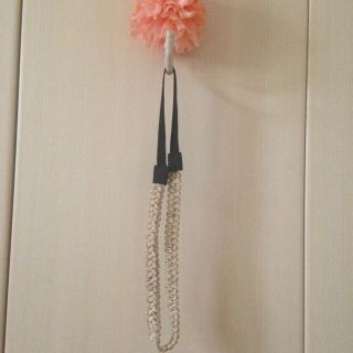 フラワー(flower)のflower*ベロアヘアバンド(ヘアバンド)