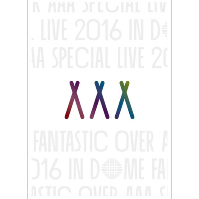 AAA　Special　Live　2016　in　Dome　-FANTASTIC