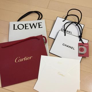 カルティエ(Cartier)のショッパー セット(ショップ袋)