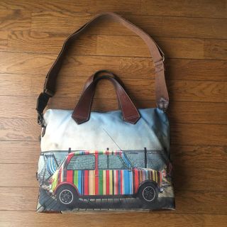 ポールスミス(Paul Smith)のポールスミス　バック　車プリント(ショルダーバッグ)