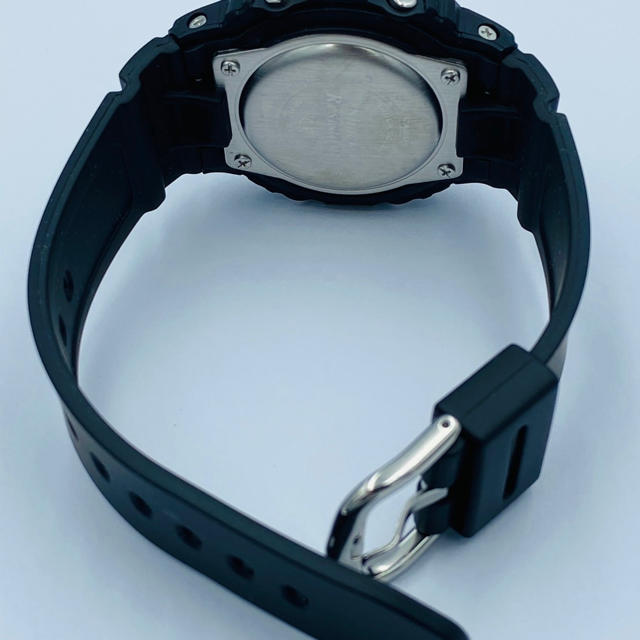 CASIOベビージーレディース腕時計四角デジタル黒電池交換不要電波受信