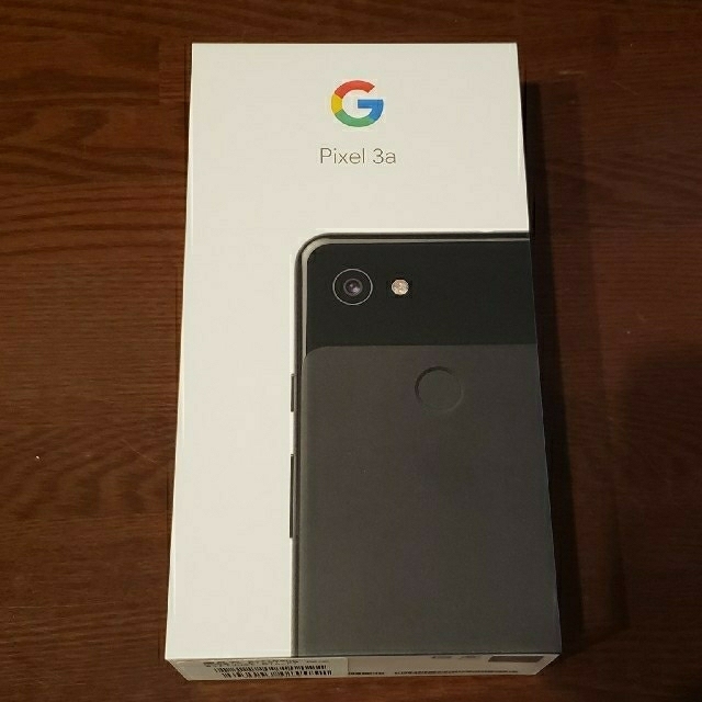新品未使用】Google Pixel 3a SIMフリー Just Black 黒 64GB