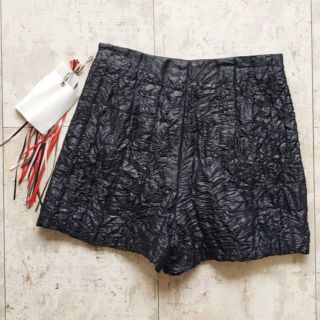 在庫正規品 MSGM - 未使用 MSGM ☆ シワ加工 シルク混 ショートパンツ