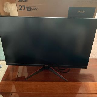 エイサー(Acer)の美品　中古　NITRO VG271Pbmiipx [27インチ ブラック](ディスプレイ)