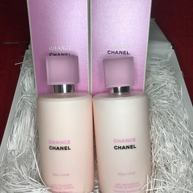 CHANEL チャンス オー ヴィーヴ シャワー ジェル ボディクリームセット