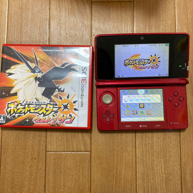 ニンテンドー3DS(ニンテンドー3DS)のポケットモンスター ウルトラサン 3DS エンタメ/ホビーのゲームソフト/ゲーム機本体(携帯用ゲームソフト)の商品写真