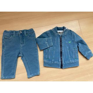 エンポリオアルマーニ(Emporio Armani)のEMPORIOARMANI✴︎baby✴︎kids✴︎6M新品未使用セットアップ(その他)