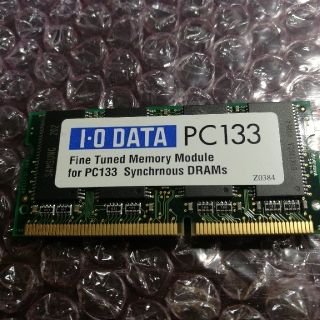 アイオーデータ(IODATA)のノートPC 増設メモリカード　512MB　IODATA(PCパーツ)