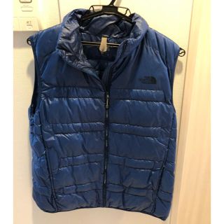 ザノースフェイス(THE NORTH FACE)のThe North Face ダウンベスト　レディースXL ブルー(ダウンベスト)