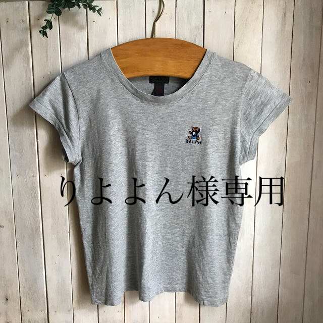 Ralph Lauren(ラルフローレン)のRalph Lauren グレーTシャツ S レディースのトップス(Tシャツ(半袖/袖なし))の商品写真