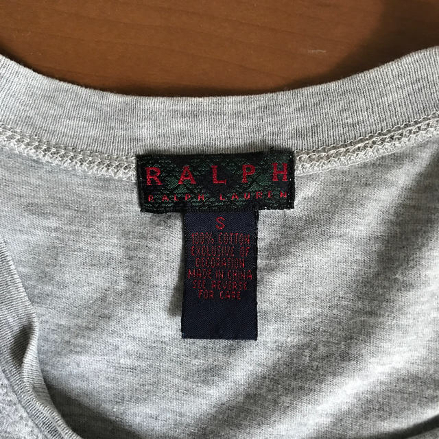 Ralph Lauren(ラルフローレン)のRalph Lauren グレーTシャツ S レディースのトップス(Tシャツ(半袖/袖なし))の商品写真
