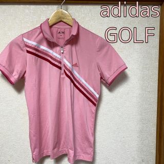 アディダス(adidas)のadidas ゴルフ　レディース　半袖　ポロシャツ　美品(ポロシャツ)