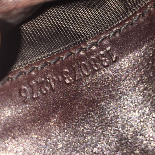 Gucci(グッチ)のGUCCI シェリーライン　シマ　折財布　ダークブラウン　コインウォレット メンズのファッション小物(折り財布)の商品写真