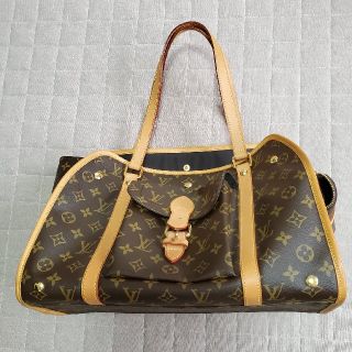 ルイヴィトン(LOUIS VUITTON)のLouis Vuittonモノグラムショルダーキャリーバッグ(犬)