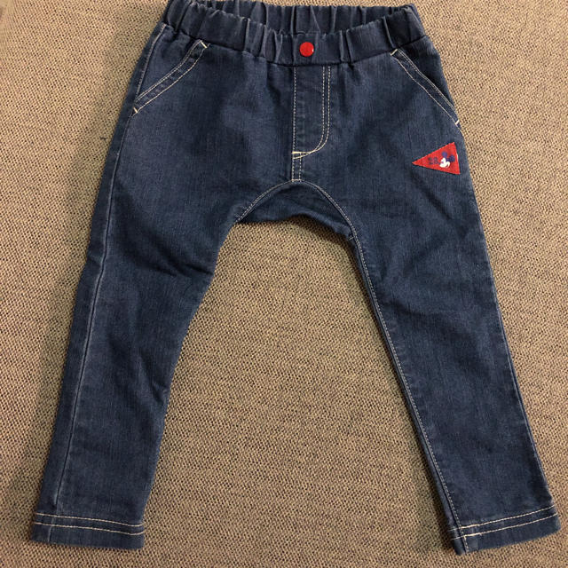 ミッキー ズボン80 キッズ/ベビー/マタニティのベビー服(~85cm)(パンツ)の商品写真