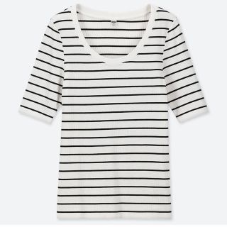 ユニクロ(UNIQLO)のUNIQLOタグ付き新品(Tシャツ/カットソー(半袖/袖なし))