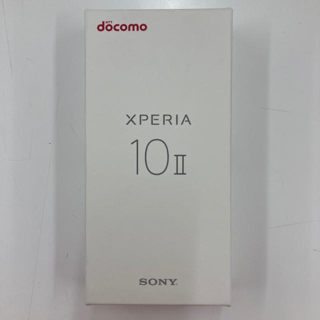 Xperia(エクスペリア)のxperia 10 ii so-41A Light Green 新品 スマホ/家電/カメラのスマートフォン/携帯電話(スマートフォン本体)の商品写真