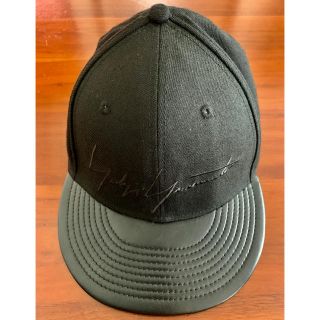 ヨウジヤマモト(Yohji Yamamoto)のyohji yamamoto × NEWERA　レザーキャップ 59.6cm(帽子)