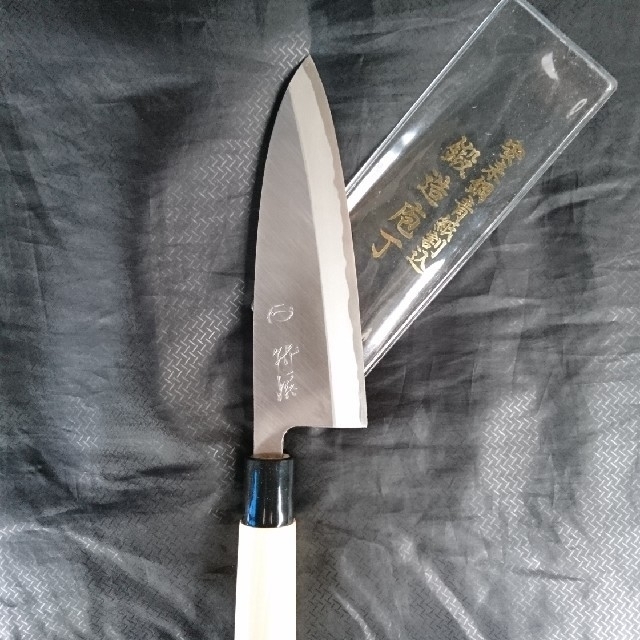 希少 包丁 - 【Snow様専用セット値引き】【新品】出刃包丁5寸5分青紙