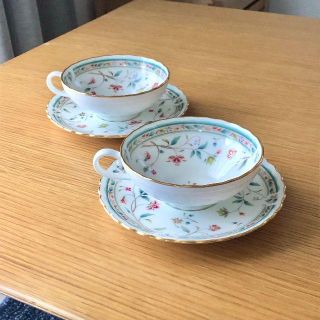 ノリタケ(Noritake)の【ユメミルユメコマーマ様専用】Noritake/ノリタケ カップ&ソーサー 花更(グラス/カップ)