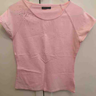 アンクライン(ANNE KLEIN)のアンクライン ピンク シャツ 美品(Tシャツ(半袖/袖なし))