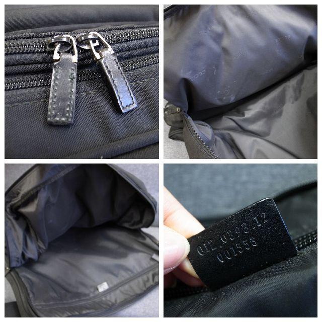 Gucci(グッチ)の正規品☆グッチ　ボストンバッグ　2wayバッグ　ナイロン　黒　バッグ　財布　小物 メンズのバッグ(ボストンバッグ)の商品写真