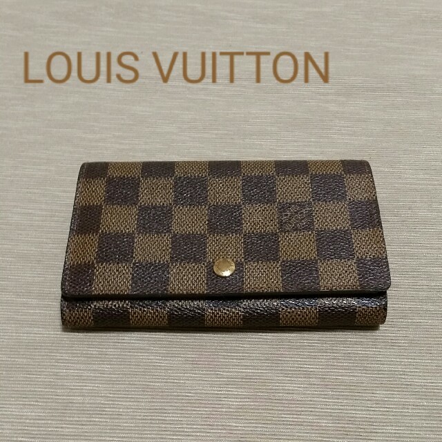 LOUIS VUITTON(ルイヴィトン)のルイヴィトン　ダミエ 長財布 レディースのファッション小物(財布)の商品写真