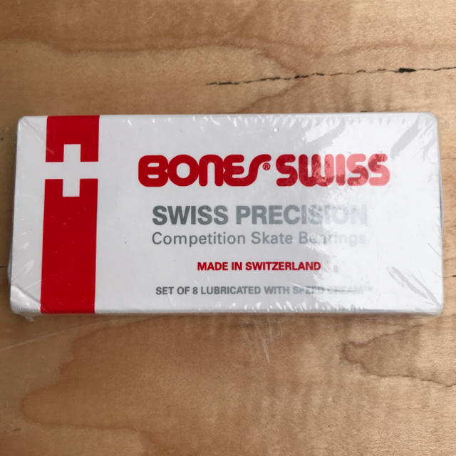 新品　ボーンズスイス　BONES SWISS スケートボードベアリング