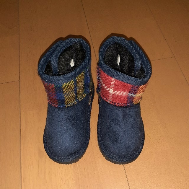 Harris Tweed(ハリスツイード)のジュニアブーツ キッズ/ベビー/マタニティのキッズ靴/シューズ(15cm~)(ブーツ)の商品写真