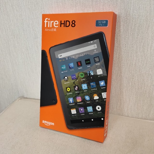 スマホ/家電/カメラ未開封新品 Fire HD 8 タブレット ブルー 32GB 第10世代
