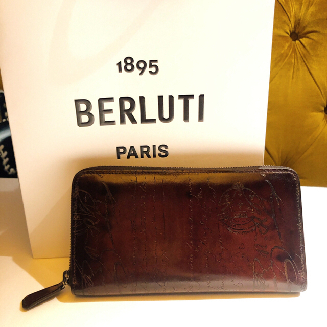 【定価18万円】Berluti 長財布 ITAUBAファッション小物