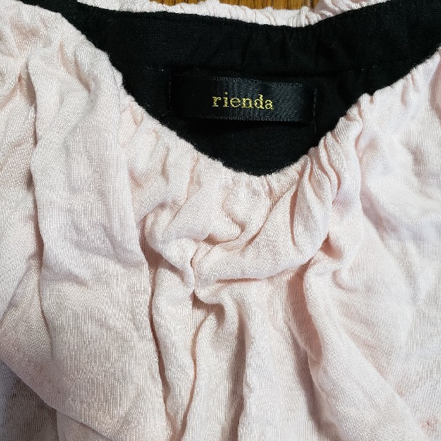 rienda(リエンダ)のriendaキャミソールピンクトップスフリル レディースのトップス(キャミソール)の商品写真