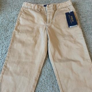 ラルフローレン(Ralph Lauren)の【新品】ラルフローレン　コットンチノパン  ズボン　140(パンツ/スパッツ)