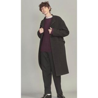 ビューティアンドユースユナイテッドアローズ(BEAUTY&YOUTH UNITED ARROWS)の【完売】BY リバー ラップ スタンドカラー コート(チェスターコート)