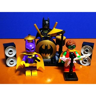 レゴ(Lego)のレゴ★バットマンムービー ミニフィグ バットバンド？！オリジナルアレンジ 美品(キャラクターグッズ)