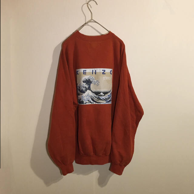 美月様専用 KENZO 葛飾北斎 バックプリント ビッグシルエット スウェット | フリマアプリ ラクマ