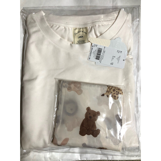 専用です❣️ぬいぐるみロングスリーブTシャツ＆ショートパンツ＆エコ