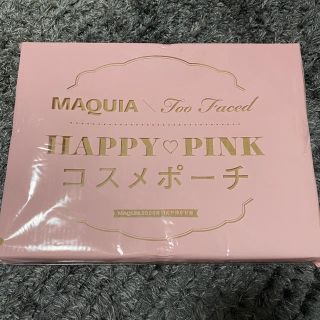 トゥフェイス(Too Faced)のMAQUIA マキア 11月号 付録 Too Faced ポーチ(ポーチ)